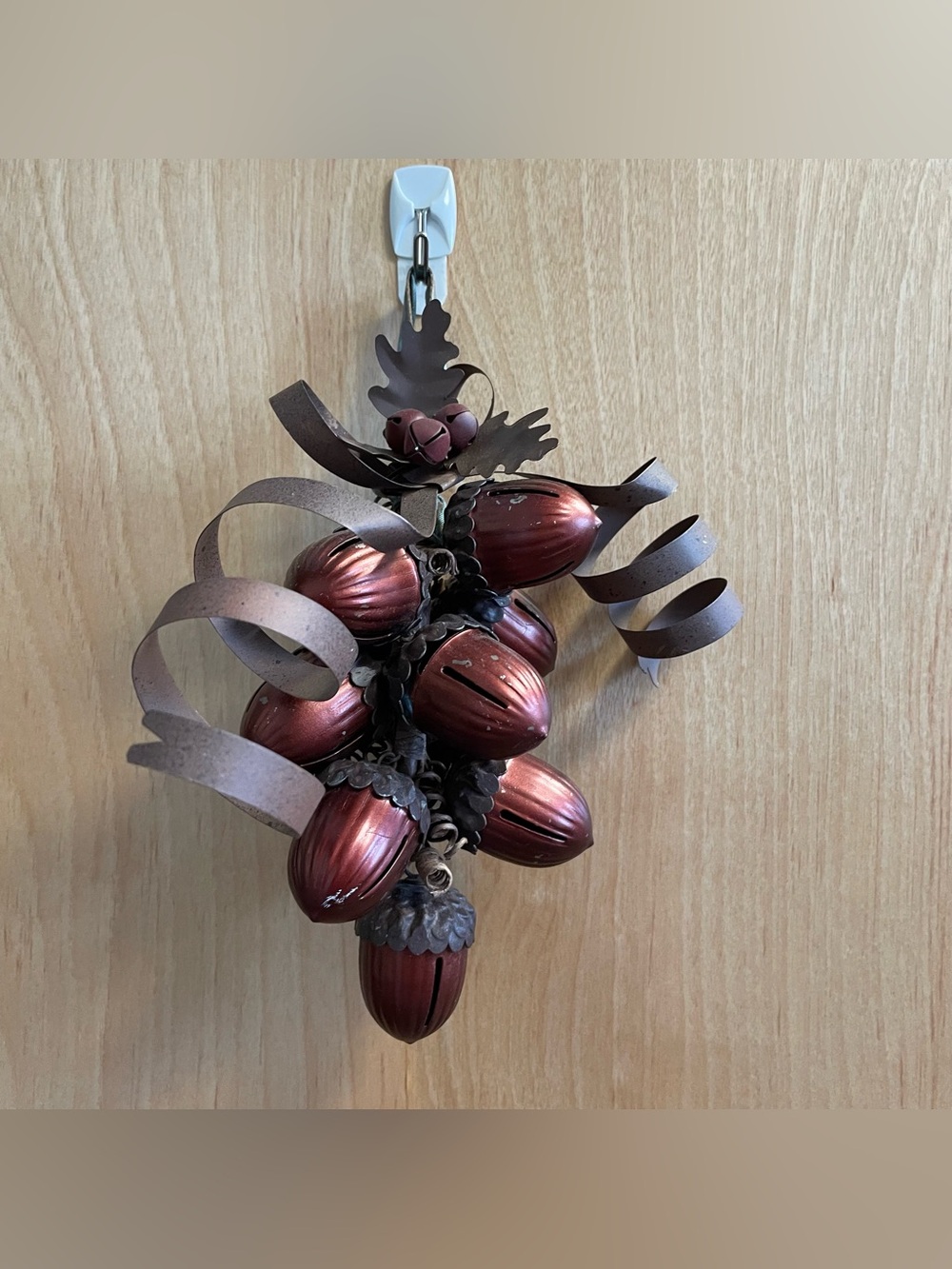 Fall/Thanksgiving Acorn Jingle Bell Swag